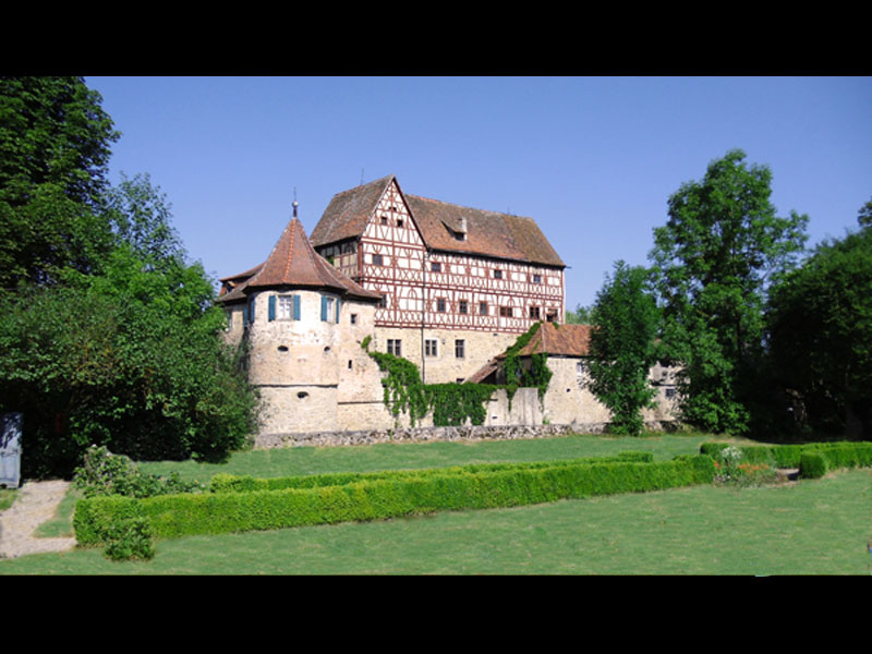 Vorschaubild Ansicht Wasserschloss Unsleben (Titelfoto)